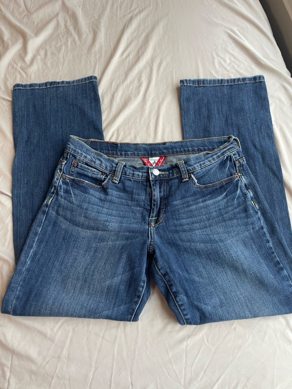 Lucky Brand Women's Boot Cut Jeans in Blue Denim